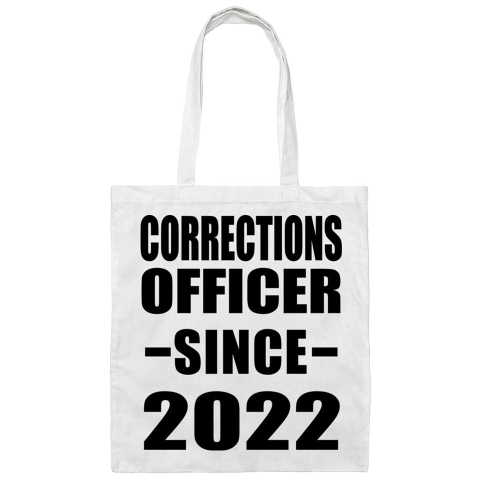 Corrections Officer Since 2022 - Tote Bag White