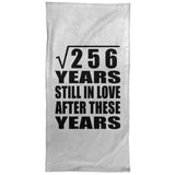 16th Anniversary Square Root of 256 Years Still In Love - Hand Towel