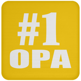 Number One #1 Opa - Drink Coaster