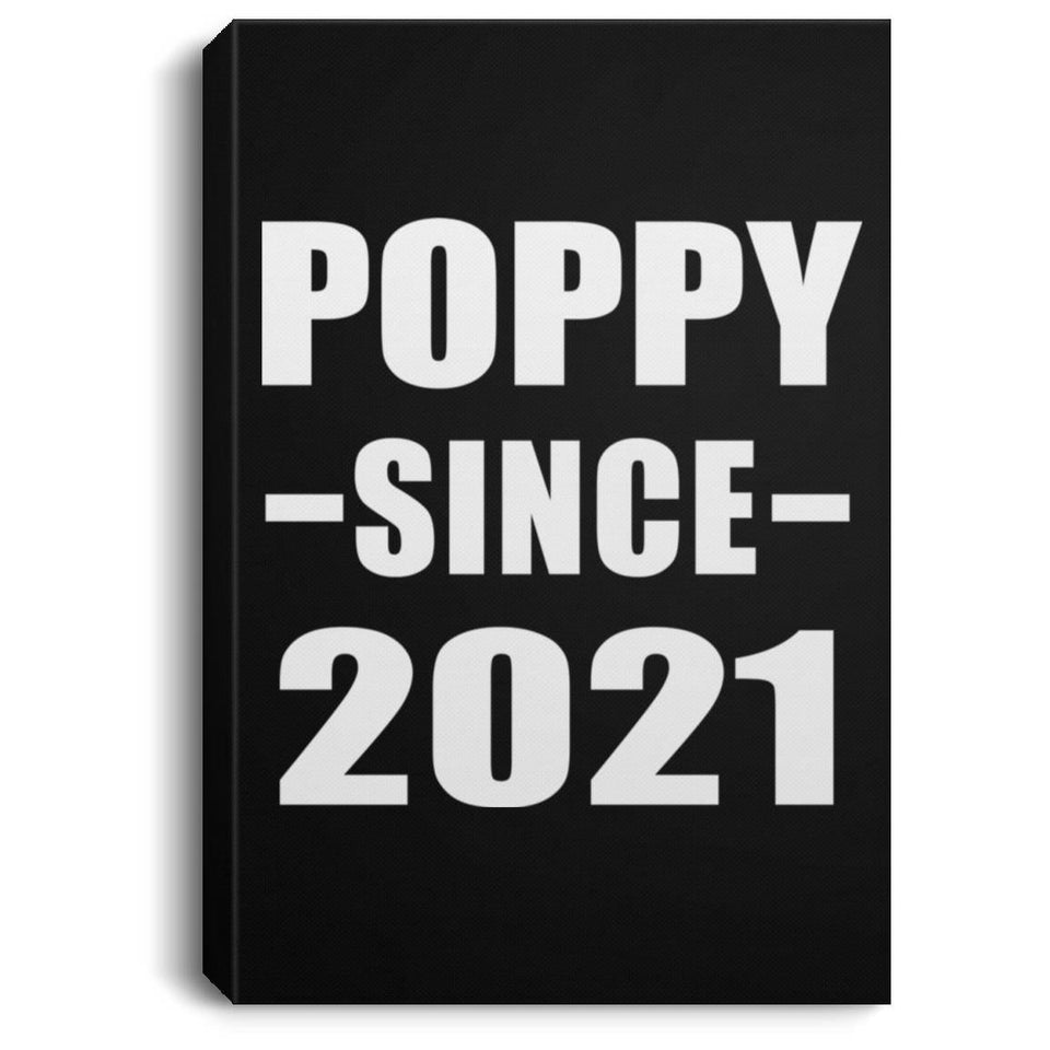 Poppy Since 2021 - Canvas Portrait