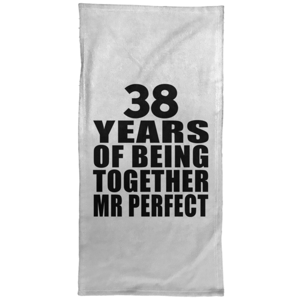 38th Anniversary 38 Years Of Being Mr Perfect - Hand Towel
