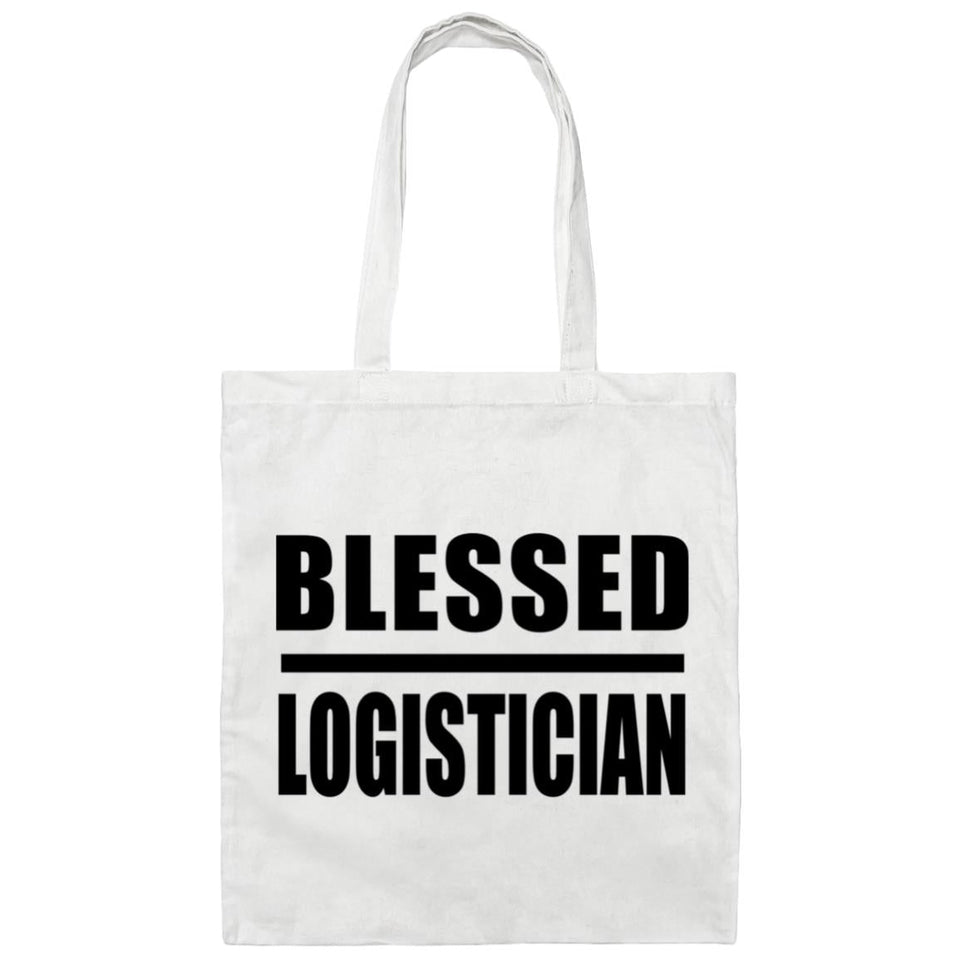 Blessed Logistician - Tote Bag White