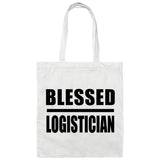 Blessed Logistician - Tote Bag White