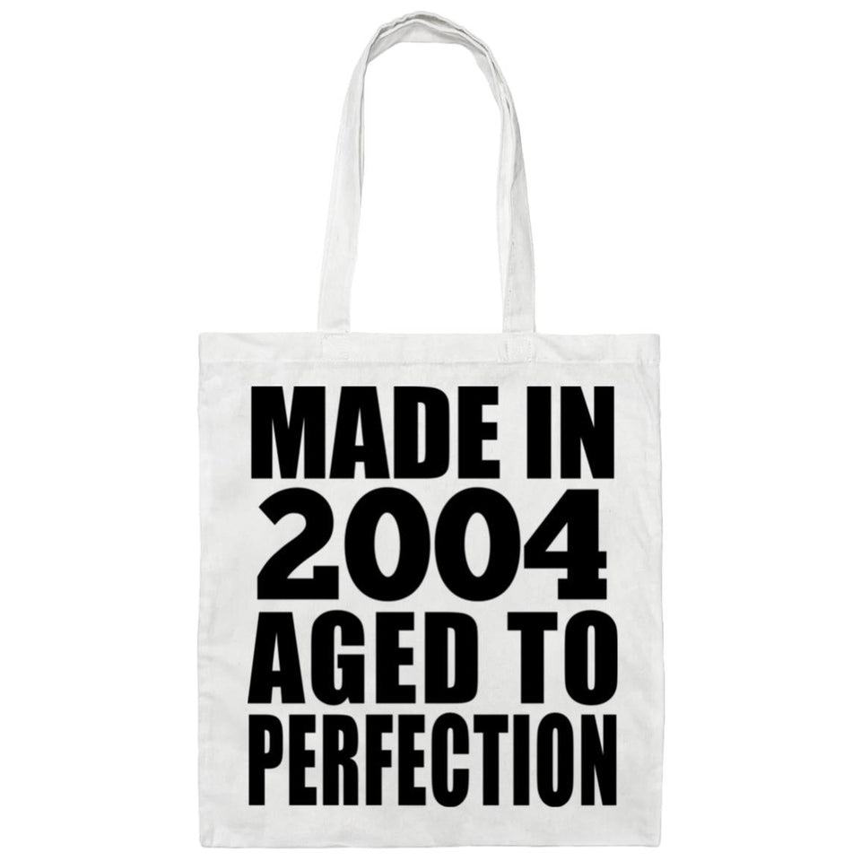 20th Birthday Made In 2004 Aged to Perfection - Tote Bag White