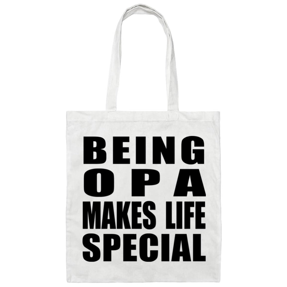 Being Opa Makes Life Special - Tote Bag White