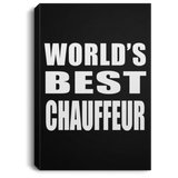 World's Best Chauffeur - Canvas Portrait