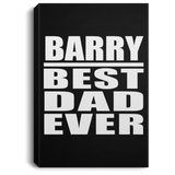 Barry Best Dad Ever - Canvas Portrait