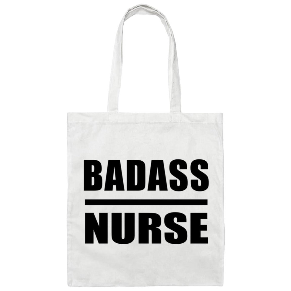 Badass Nurse - Tote Bag White