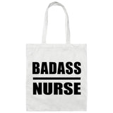 Badass Nurse - Tote Bag White