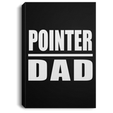 Pointer Dad - Canvas Portrait