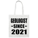 Geologist Since 2021 - Tote Bag White