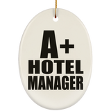 A+ Hotel Manager - Oval Ornament