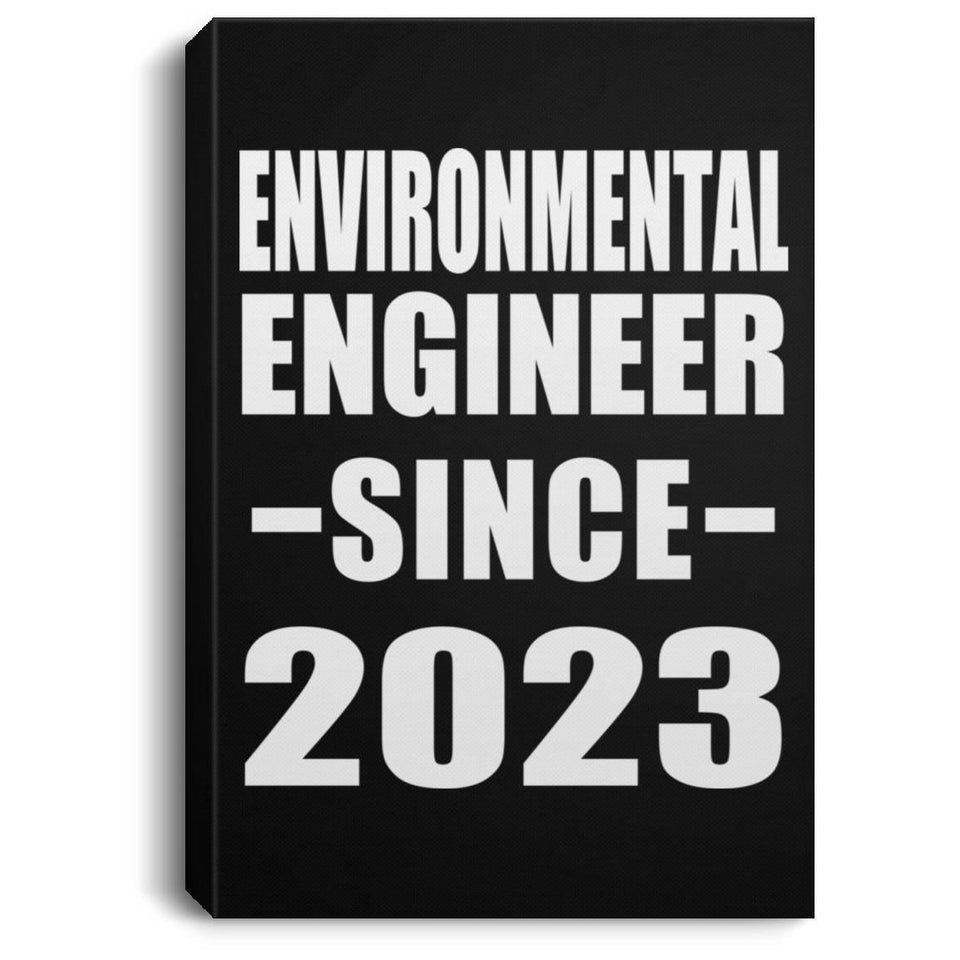 Environmental Engineer Since 2023 - Canvas Portrait