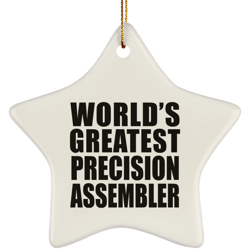 World's Greatest Precision Assembler - Star Ornament