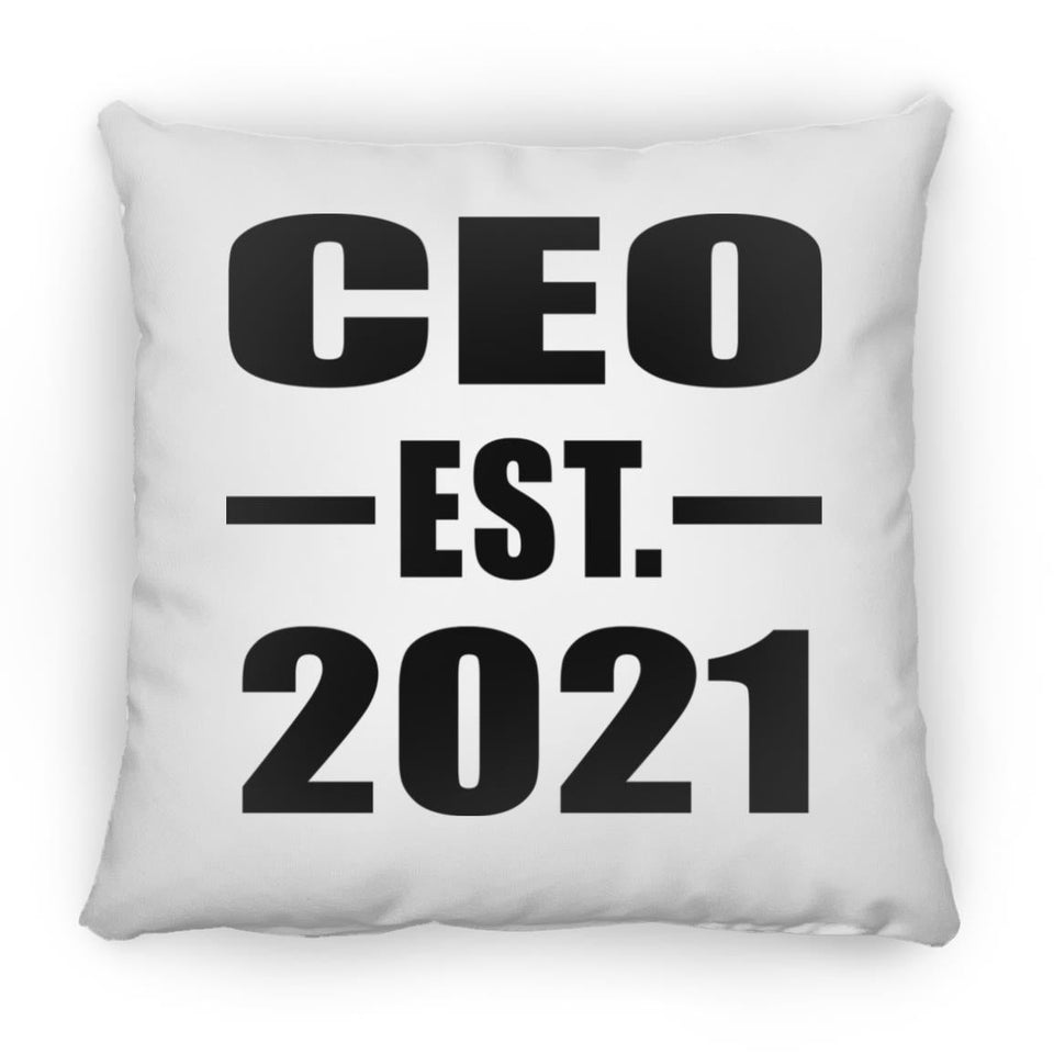 CEO Established EST. 2021 - Throw Pillow