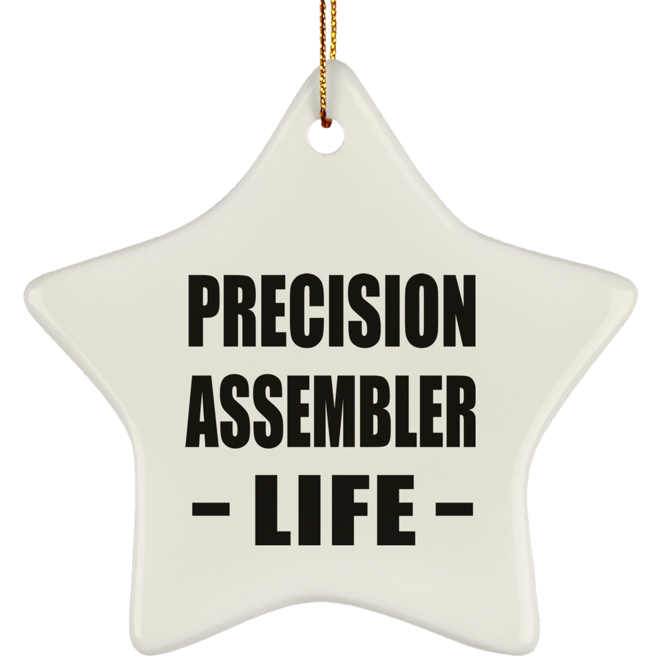 Precision Assembler Life - Star Ornament