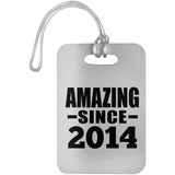 10th Birthday Amazing Since 2014 - Luggage Bag Tag