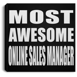 Most Awesome Online Sales Manager - Canvas Square