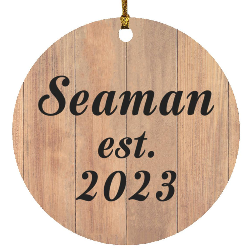 Seaman Established Est. 2023 - Circle Ornament C