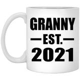 Granny Established EST. 2021 - 11oz Coffee Mug