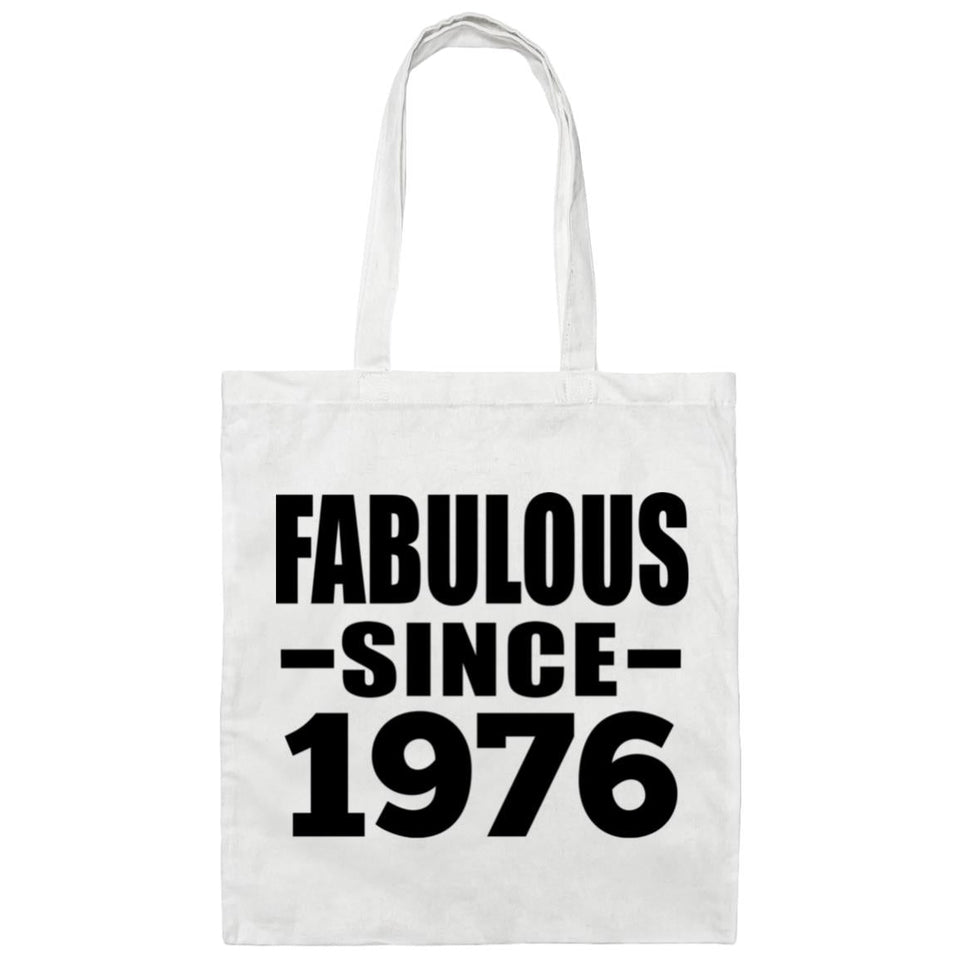 48th Birthday Fabulous Since 1976 - Tote Bag White