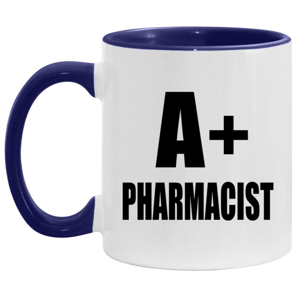A+ Pharmacist - 11oz Accent Mug Purple