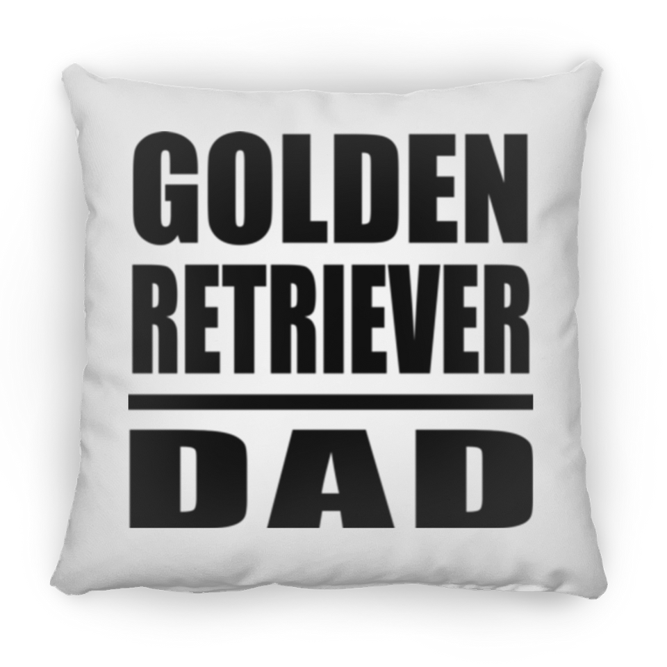 Golden Retriever Dad - Throw Pillow