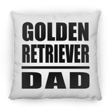 Golden Retriever Dad - Throw Pillow