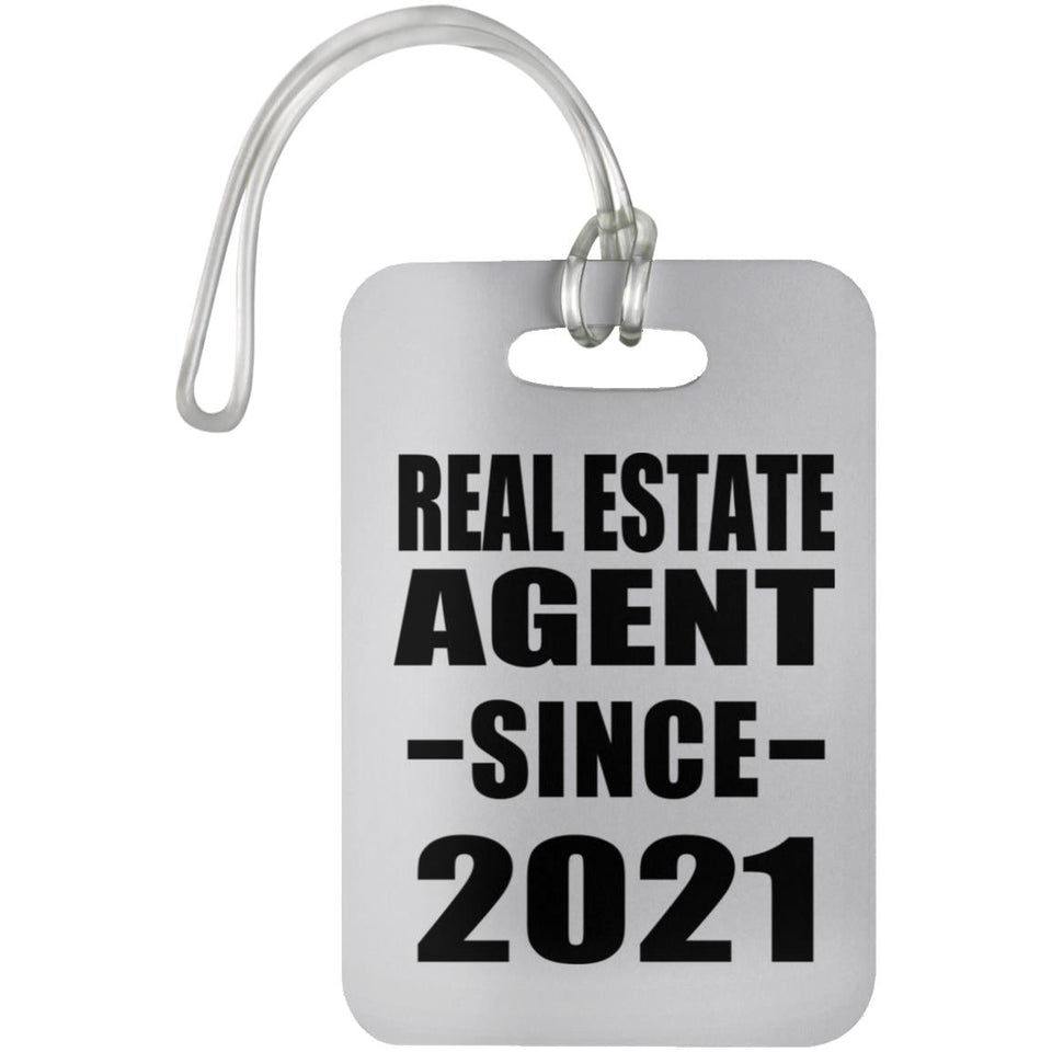 Real Estate Agent Since 2021 - Luggage Bag Tag