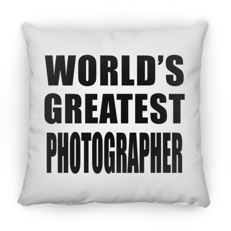 World's Greatest Photographer - Throw Pillow
