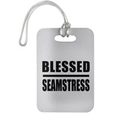 Blessed Seamstress - Luggage Bag Tag