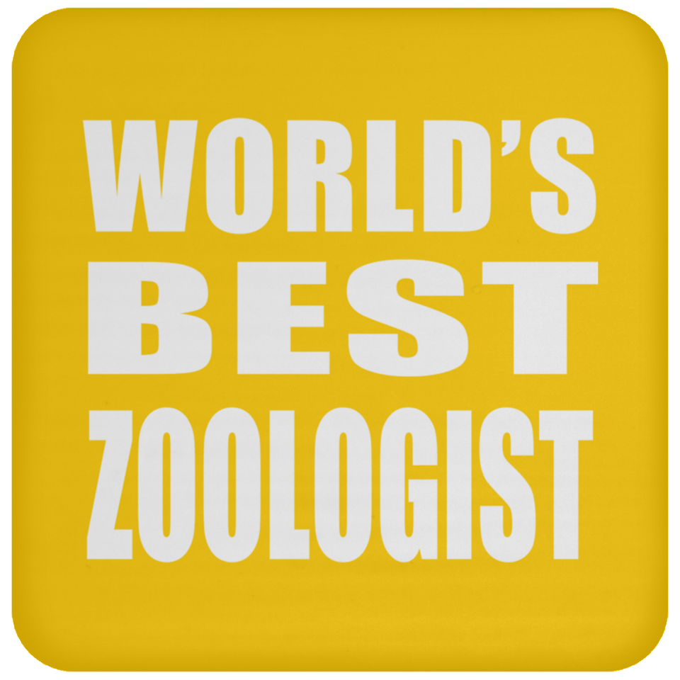 World's Best Zoologist - Drink Coaster