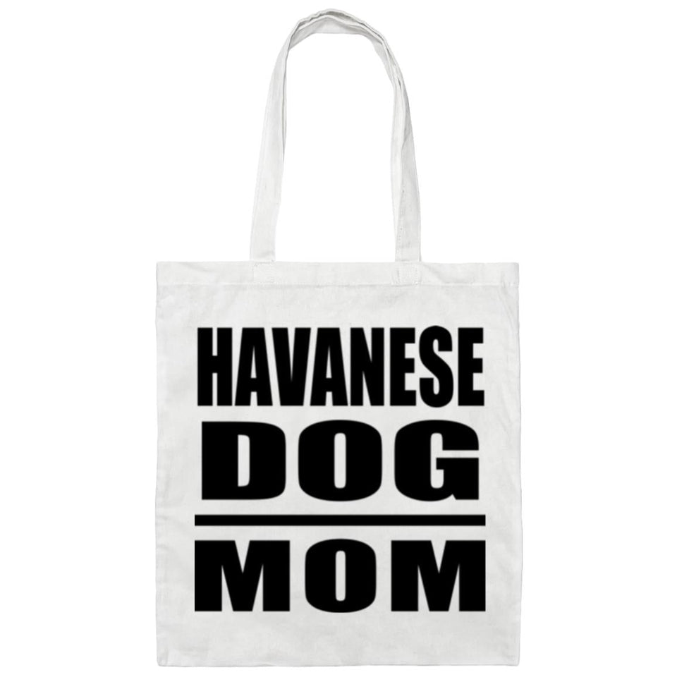 Havanese Dog Mom - Tote Bag White
