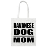 Havanese Dog Mom - Tote Bag White