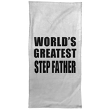 World's Greatest Step Father - Hand Towel