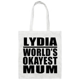 Lydia World's Okayest Mum - Tote Bag White