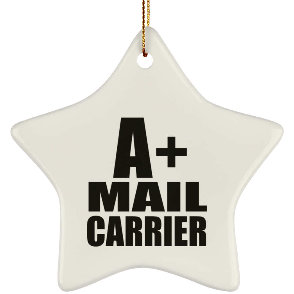 A+ Mail Carrier - Star Ornament