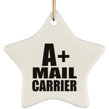 A+ Mail Carrier - Star Ornament