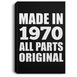 54th Birthday Made in 1970 All Parts Original - Canvas Portrait