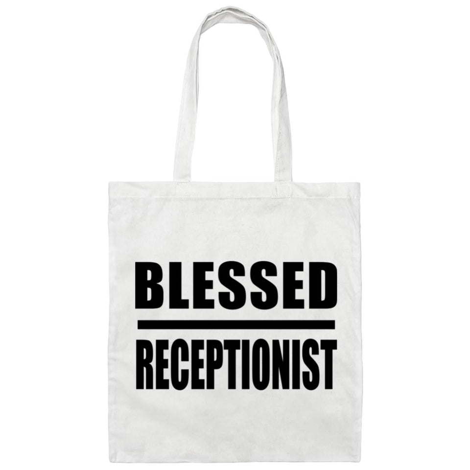 Blessed Receptionist - Tote Bag White