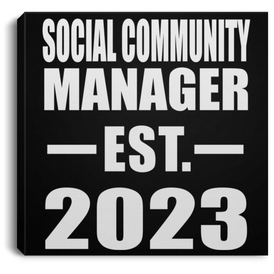 Social Community Manager Established EST. 2023 - Canvas Square
