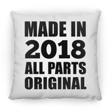 6th Birthday Made in 2018 All Parts Original - Throw Pillow