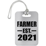 Farmer Established EST. 2021 - Luggage Bag Tag
