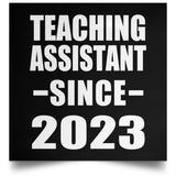 Teaching Assistant Since 2023 - Poster Square