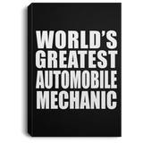 World's Greatest Automobile Mechanic - Canvas Portrait