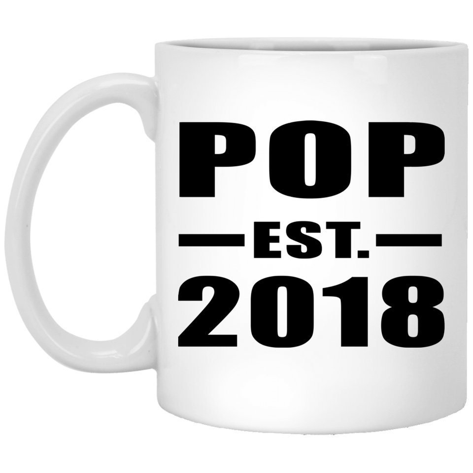 Pop Established EST. 2018 - 11 Oz Coffee Mug