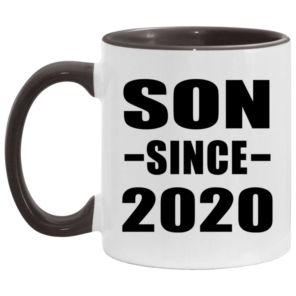Son Since 2020 - 11oz Accent Mug Black