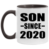 Son Since 2020 - 11oz Accent Mug Black