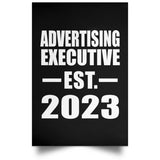 Advertising Executive Established EST. 2023 - Poster Portrait