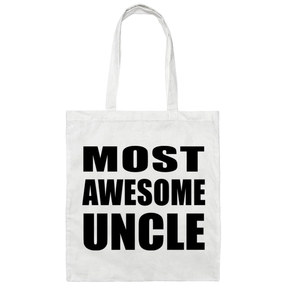 Most Awesome Uncle - Tote Bag White